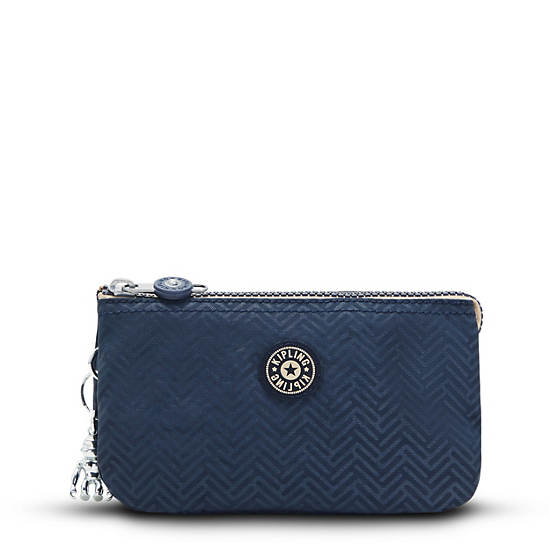 Sacs Kipling Creativity Large Pouch Bleu | FR 1129DF